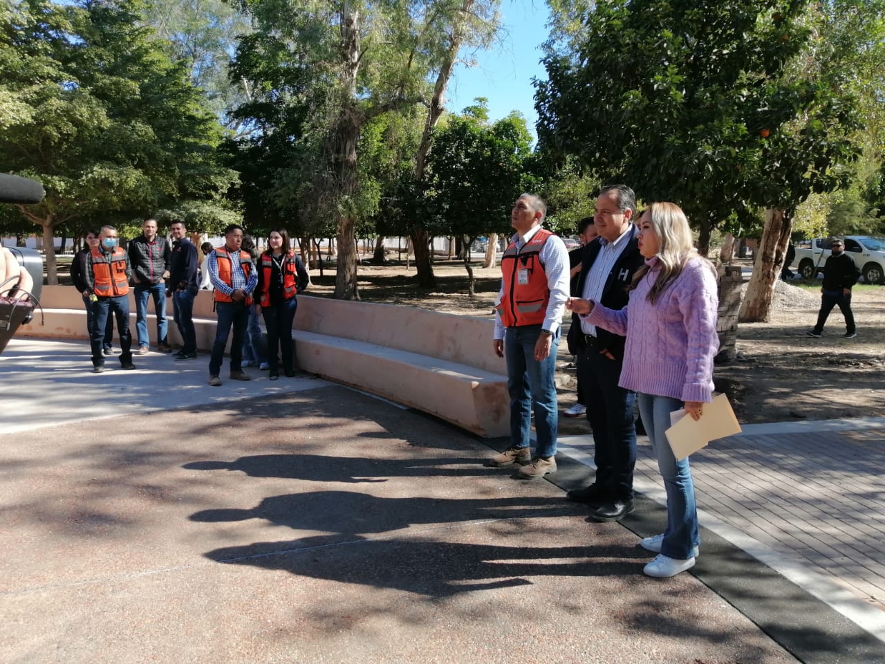 Supervisa Toño Astiazarán avances en rehabilitación del Parque Madero Supervisa Toño Astiazarán avances en rehabilitación del Parque Madero