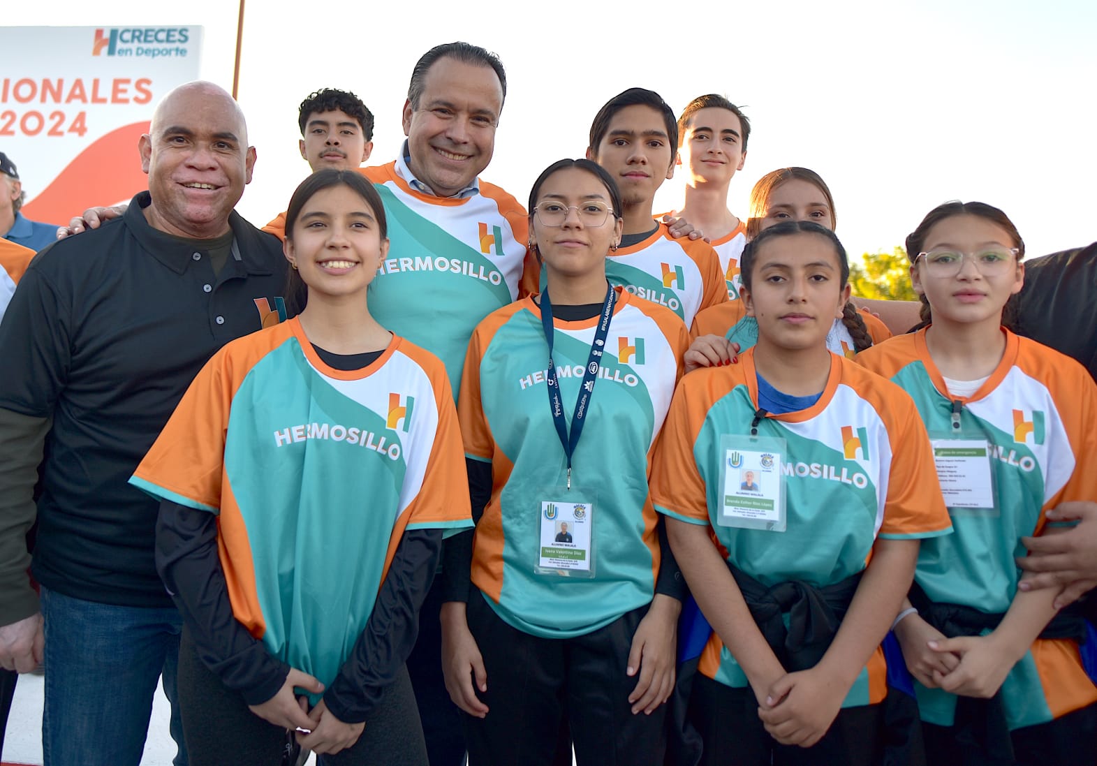 Abandera Toño Astiazarán a hermosillenses rumbo a etapa estatal de Juegos Nacionales CONADE 2024