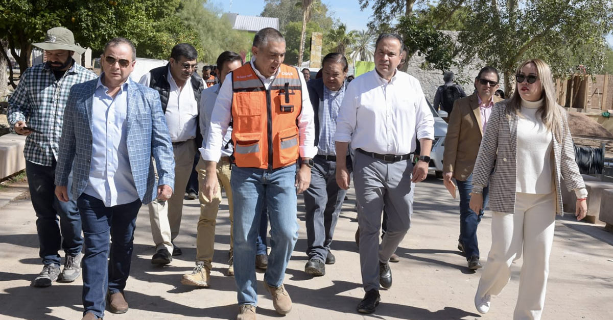 Supervisa Antonio Astiazarán avance de remodelación en Parque Madero
