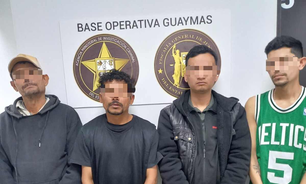 Juez vincula a proceso a cuatro sujetos por probable homicidio en Guaymas