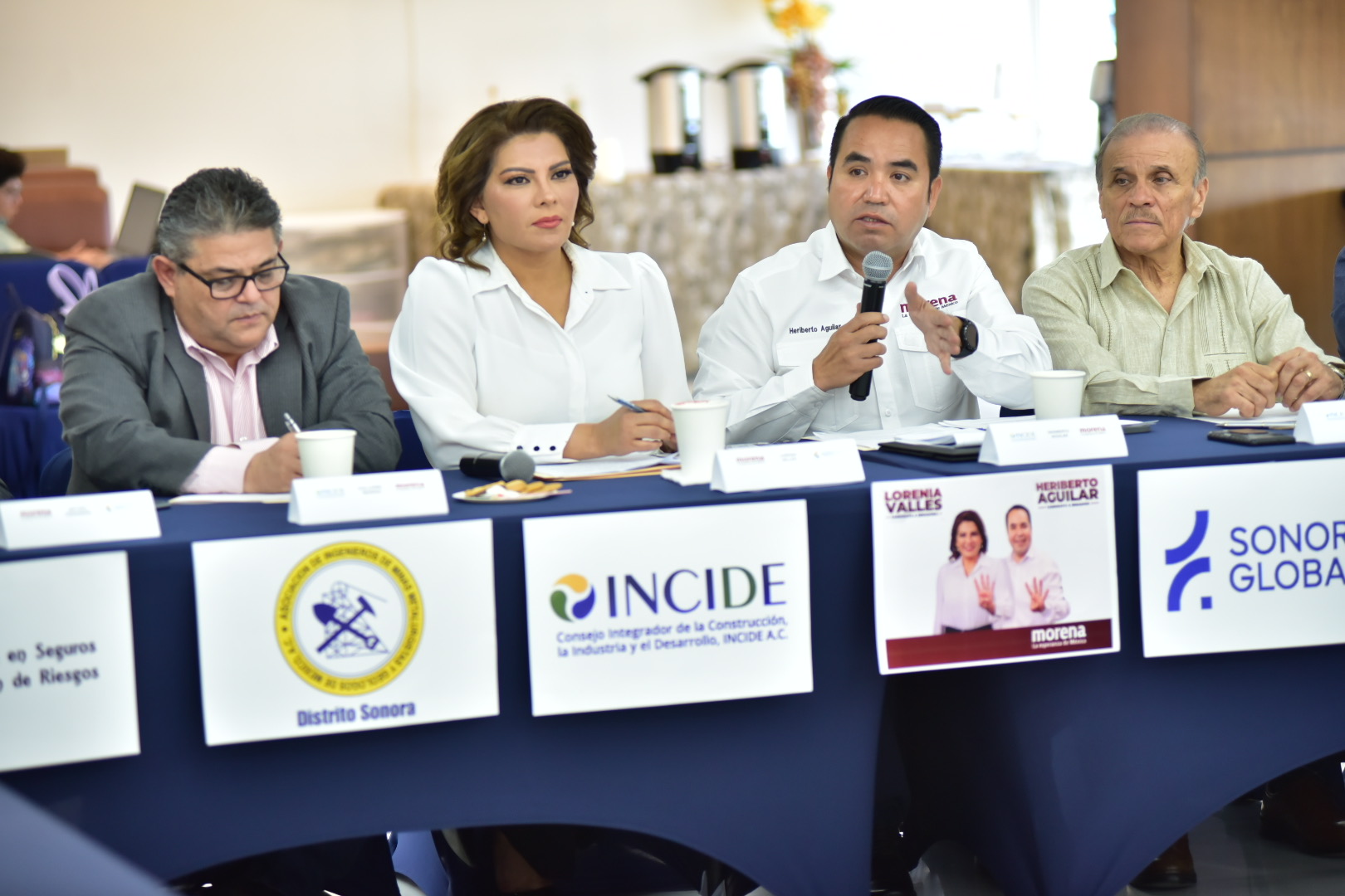 Desde el Senado trabajaré en leyes y tratados que mejoren la competitividad en Sonora: Heriberto Aguilar