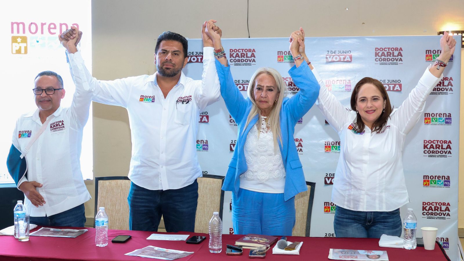 «El Pueblo quiere que siga la Cuarta Transformación, por eso estamos fuertes y unidos, trabajando para ganar»; Doctora Karla Córdova González inicia actividades de campaña.