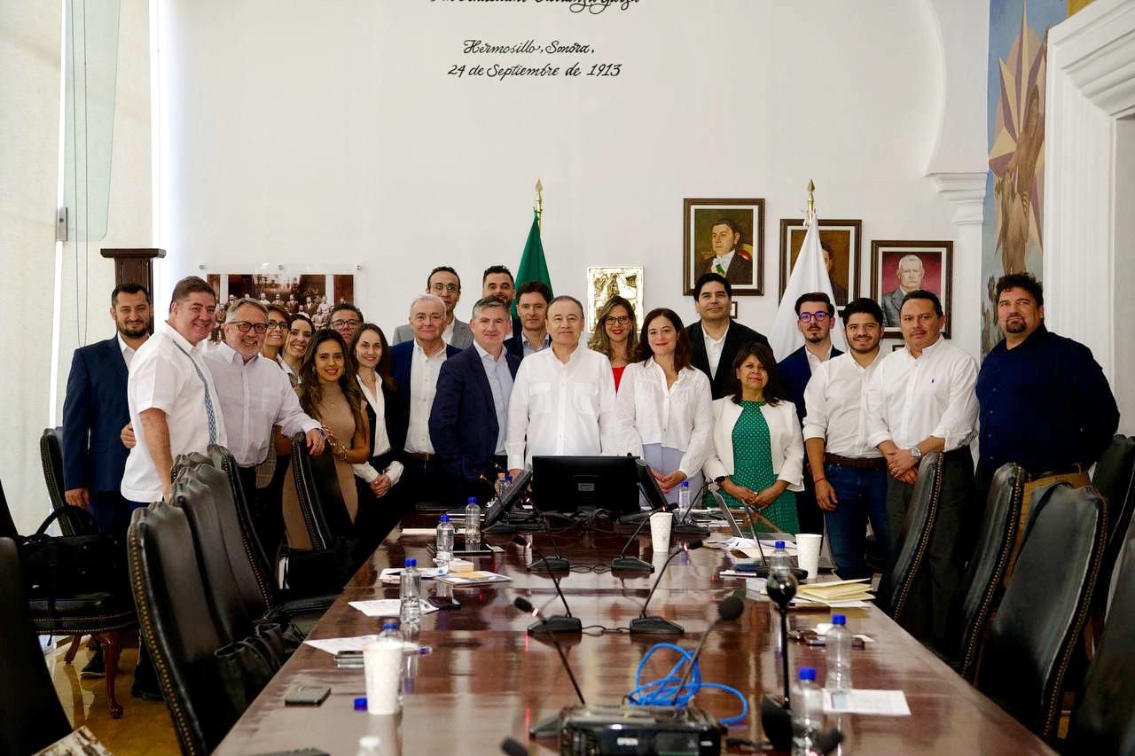 Presenta Gobierno de Sonora Proyecto de Energía Sostenible a Delegación de la Cámara de Comercio e Industria Franco-Mexicana Presenta Gobierno de Sonora Proyecto de Energía Sostenible a Delegación de la Cámara de Comercio e Industria Franco-Mexicana