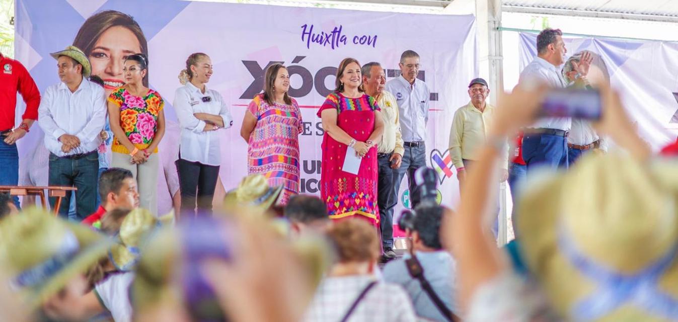 Chiapas todavía no es Dinamarca: Xóchitl Gálvez Chiapas todavía no es Dinamarca: Xóchitl Gálvez