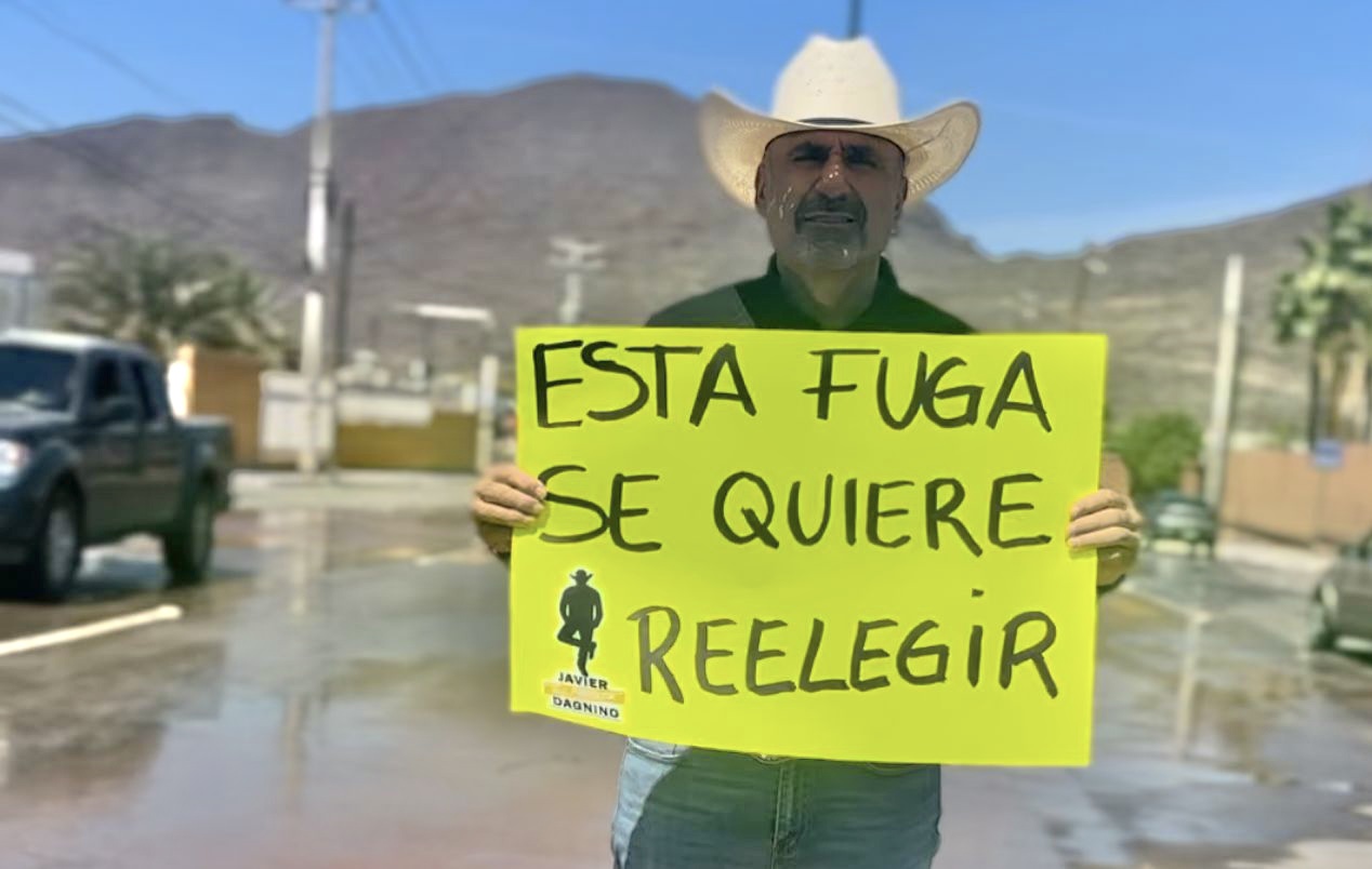 Los baches y fugas de agua de Guaymas se quieren reelegir: El Master Dagnino