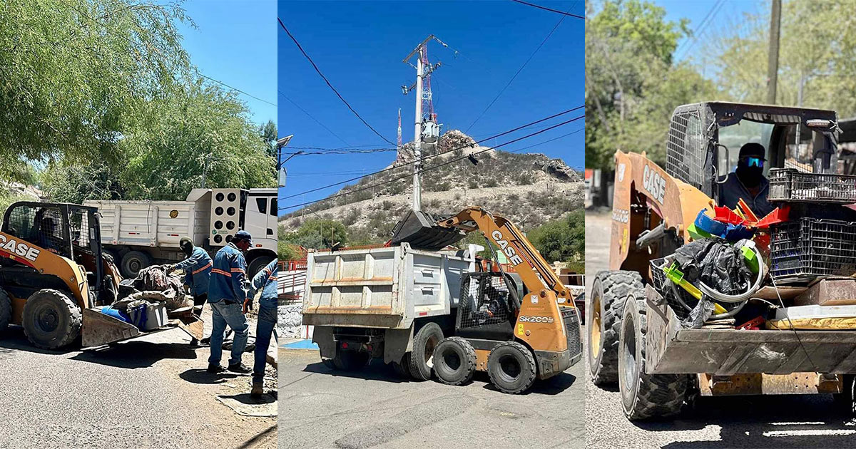 Realiza Servicios Públicos Municipales primeros descacharres del mes de mayo