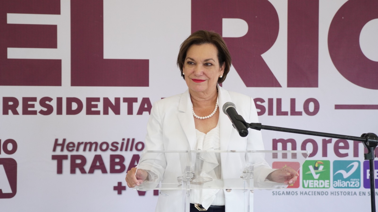 Estamos listos, en México y Hermosillo, habrá transformación: María Dolores del Río