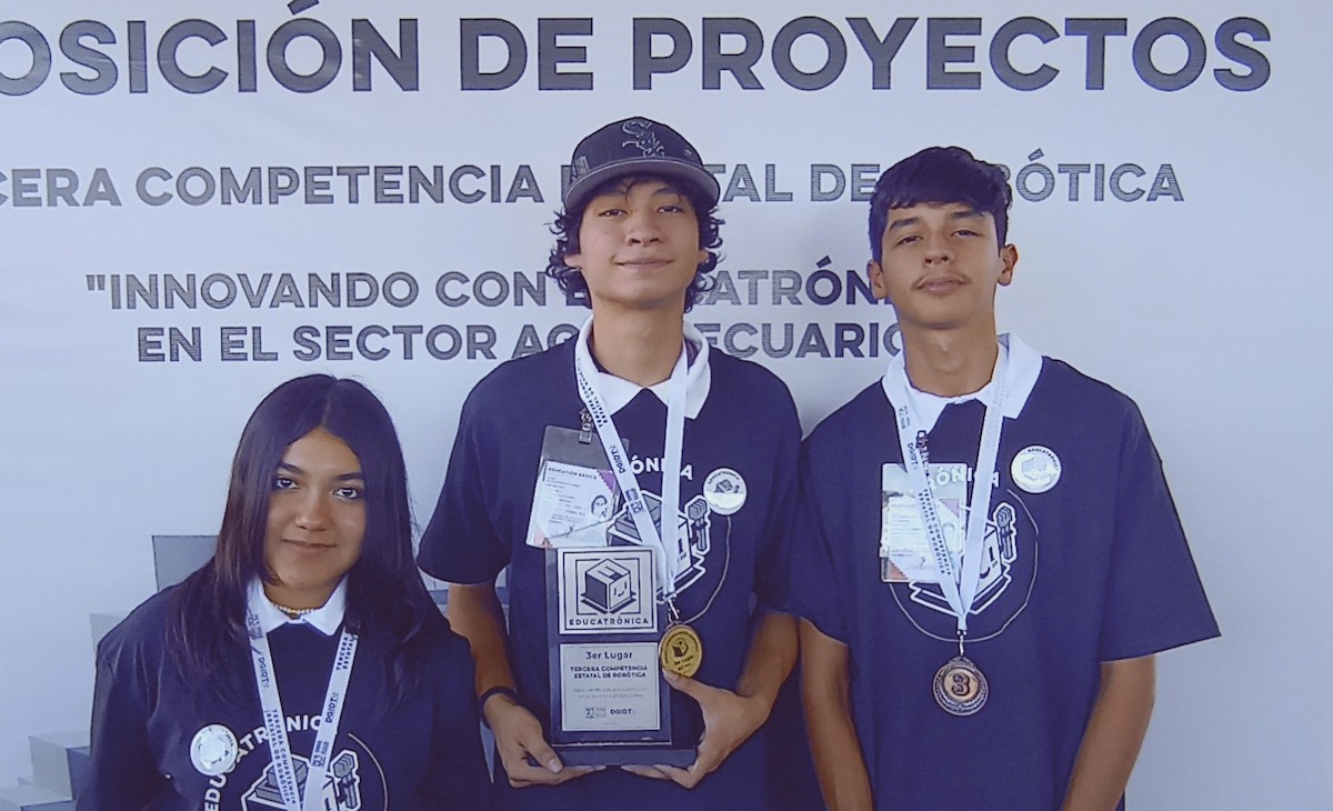 Reconoce SEC a ganadores de la tercera competencia estatal de robótica “Innovando con Educatrónica en el Sector Agropecuario”