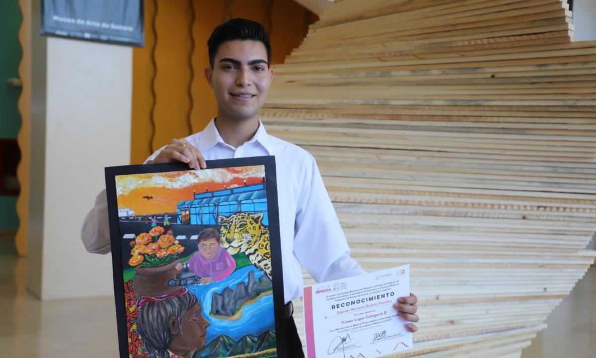 Alumno de la Normal Superior de Navojoa gana beca para seminario sobre liderazgo en Nuevo México