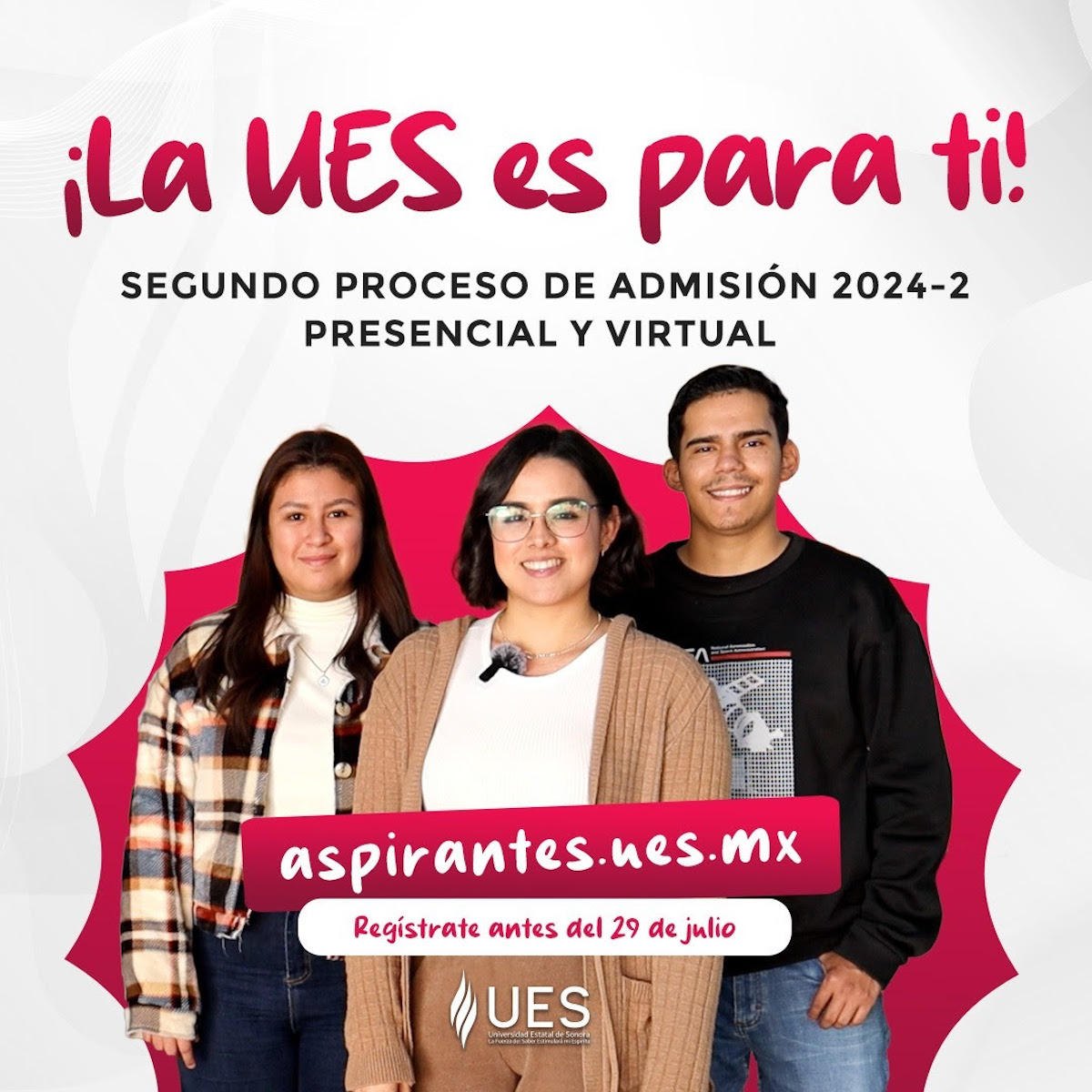 Cuenta la Universidad Estatal de Sonora con mil 600 espacios disponibles para nuevo ingreso Cuenta la Universidad Estatal de Sonora con mil 600 espacios disponibles para nuevo ingreso