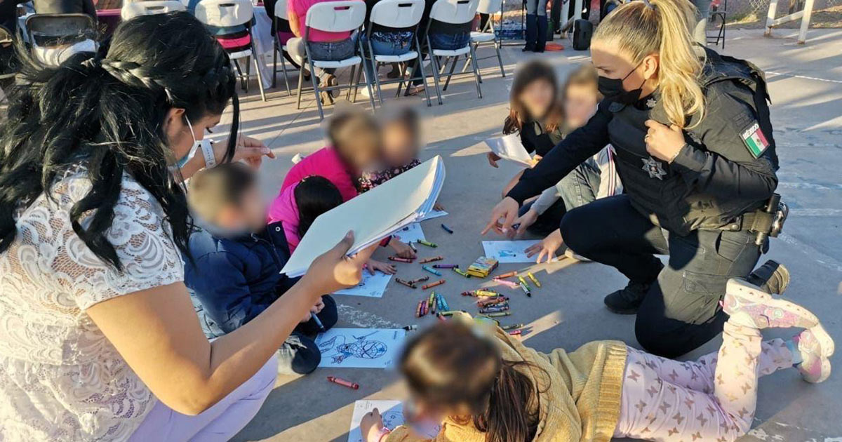 Lleva Secretaría de Seguridad Pública campamentos de verano a niñas y niños de polígonos focalizados