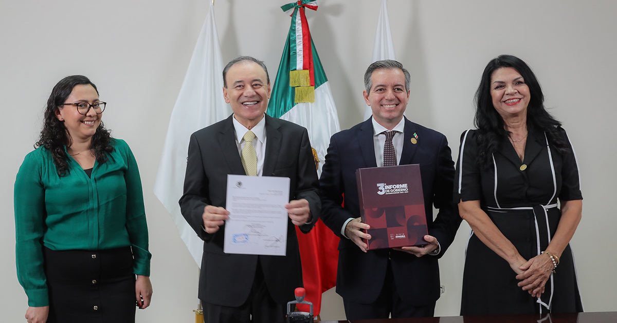 Congreso de Sonora recibe Tercer Informe de Gobierno Congreso de Sonora recibe Tercer Informe de Gobierno