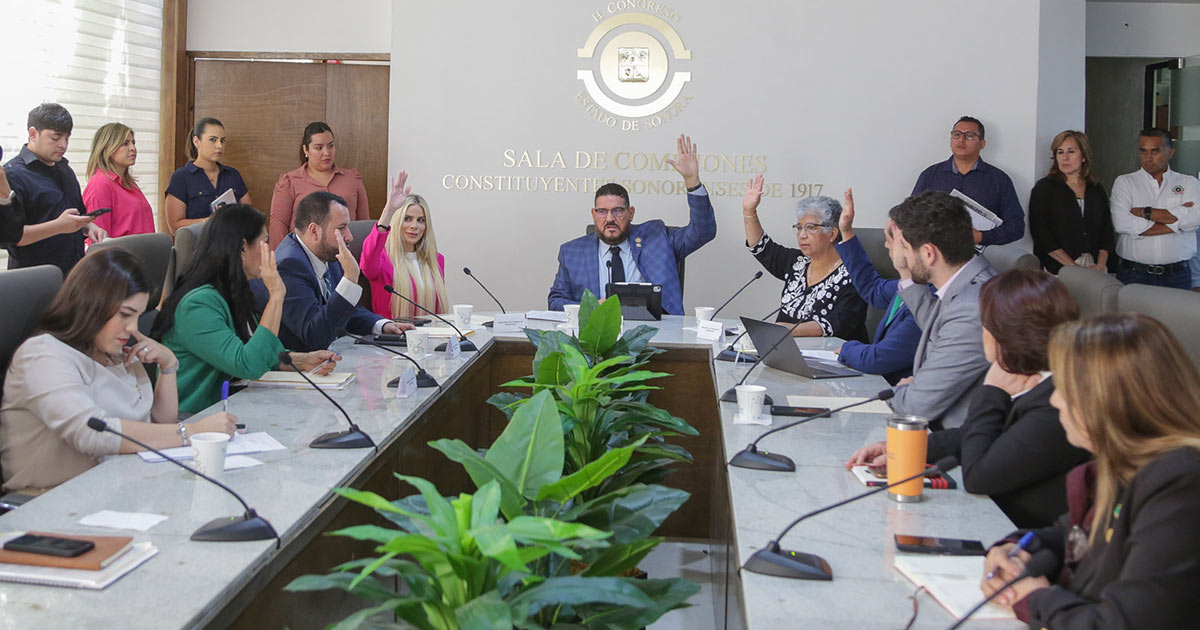 Congreso de Sonora aprueba en comisión reforma a los Servicios de Salud y minuta de reforma al Poder Judicial 