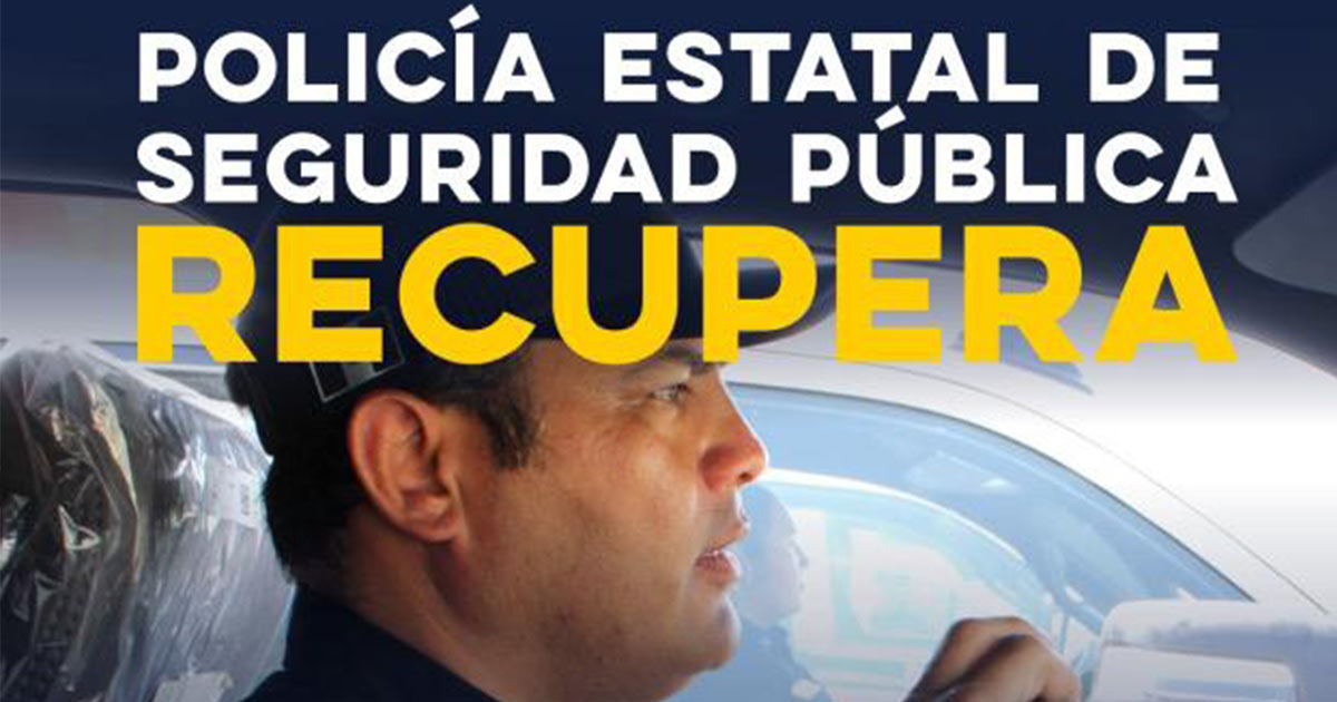 Recupera SSP 62 vehículos con reporte de robo en lo que va de septiembre