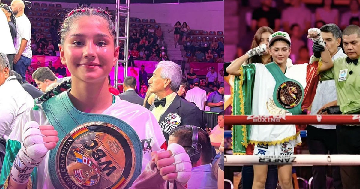 Gana alumna de Cecyte Sonora campeonato internacional de boxeo Gana alumna de Cecyte Sonora campeonato internacional de boxeo