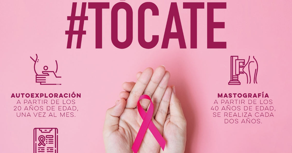 Exhorta Secretaría de Salud a mujeres y hombres a prevenir el cáncer de mama
