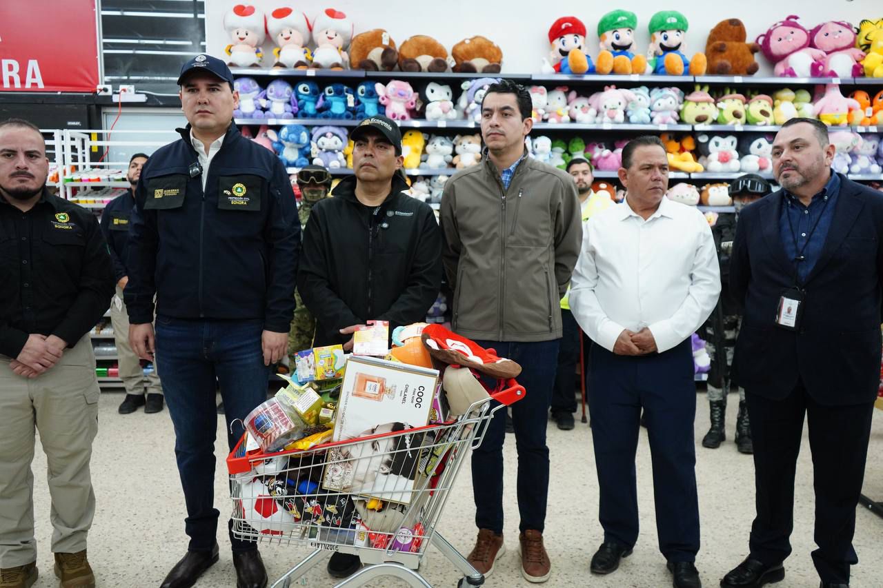 Gobernador Durazo y Secretaría de Economía Federal realizan Operativo contra el contrabando de mercancía ilegal Gobernador Durazo y Secretaría de Economía Federal realizan Operativo contra el contrabando de mercancía ilegal