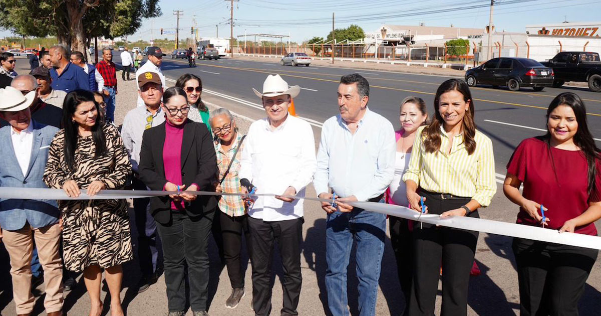 Gobernador Durazo beneficia a cajemenses con nuevo transporte, modernización de calles e internet