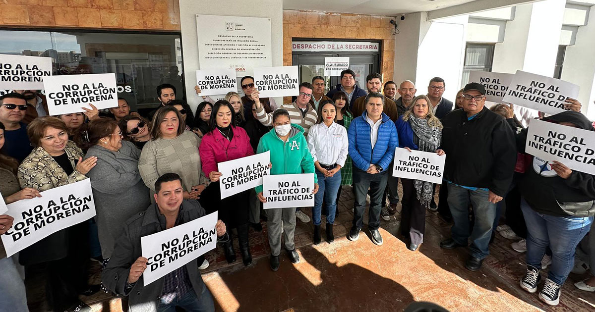 Exige PAN renuncia de secretario del Bienestar en Sonora