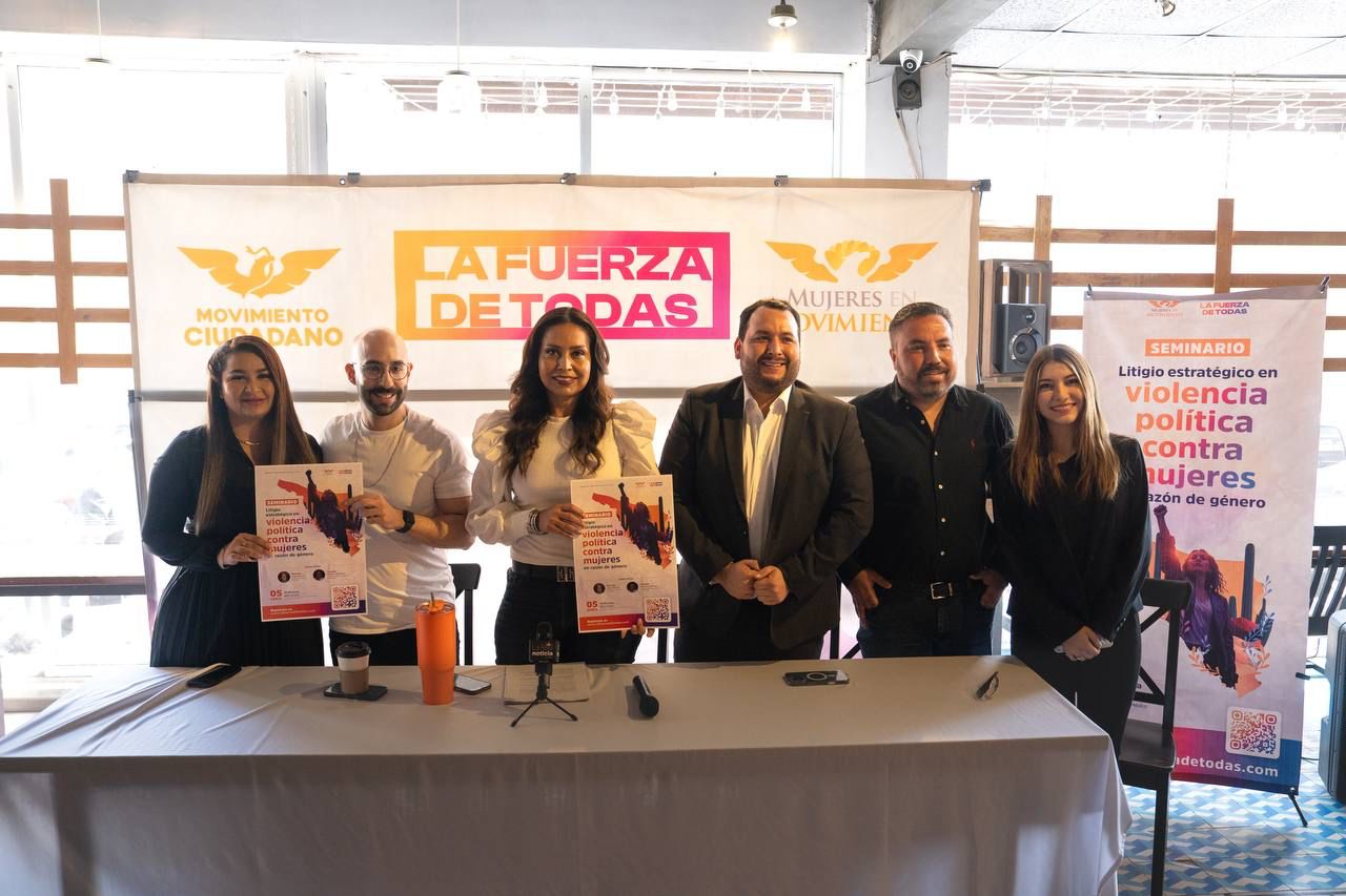 Presenta Movimiento Ciudadano seminario contra violencia política de género