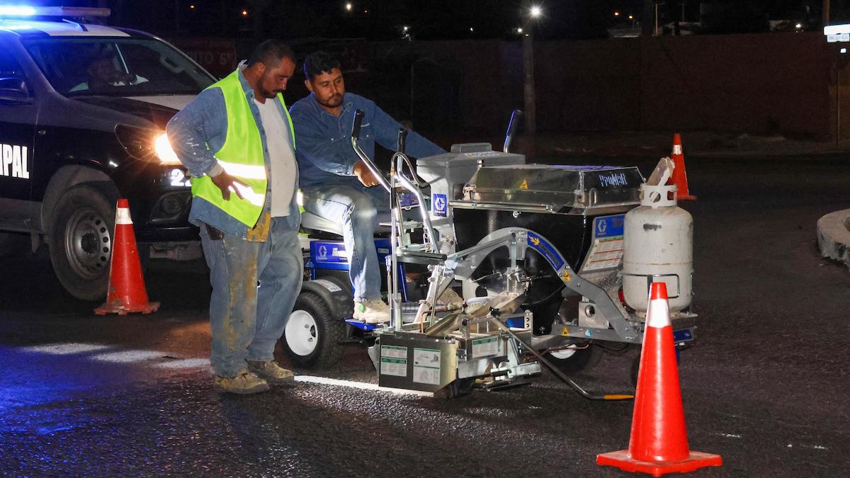 Informa Ayuntamiento de Guaymas avances generales de obra