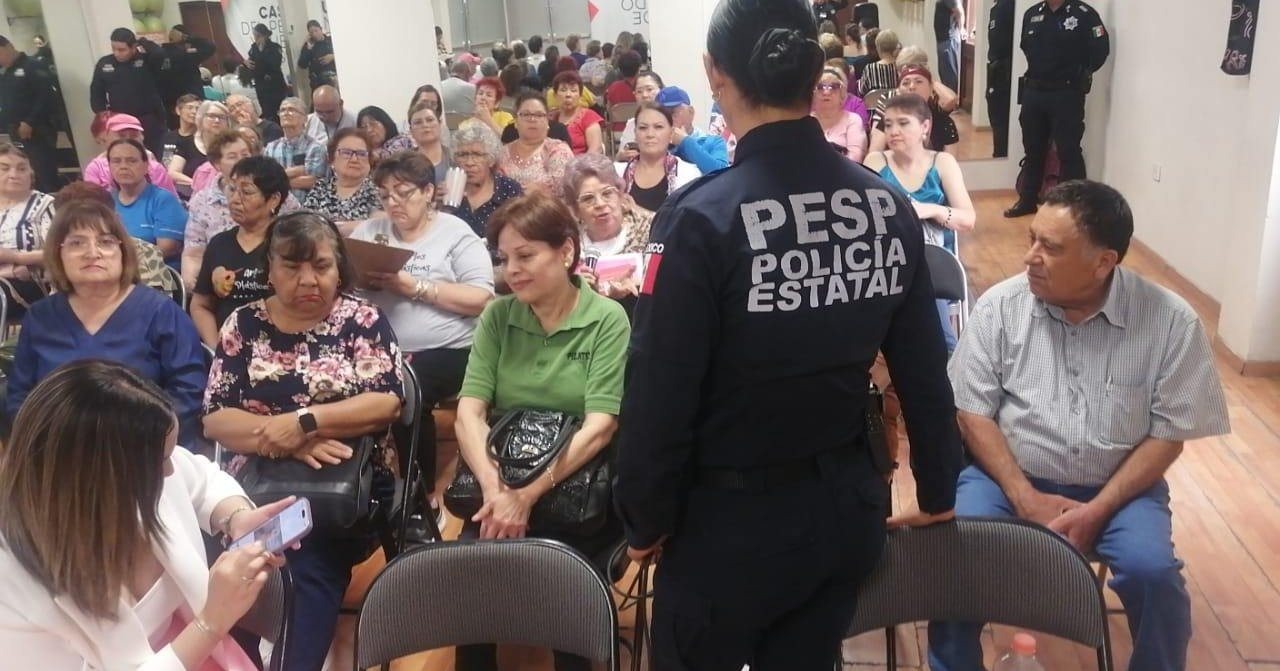 Orienta Gobierno de Sonora sobre prevención de delitos a personas adultas mayores