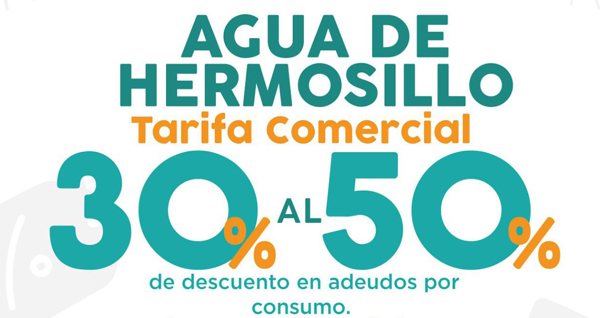 Ofrece AGUAH apoyo a usuarios con descuentos de 50% en adeudos Ofrece AGUAH apoyo a usuarios con descuentos de 50% en adeudos