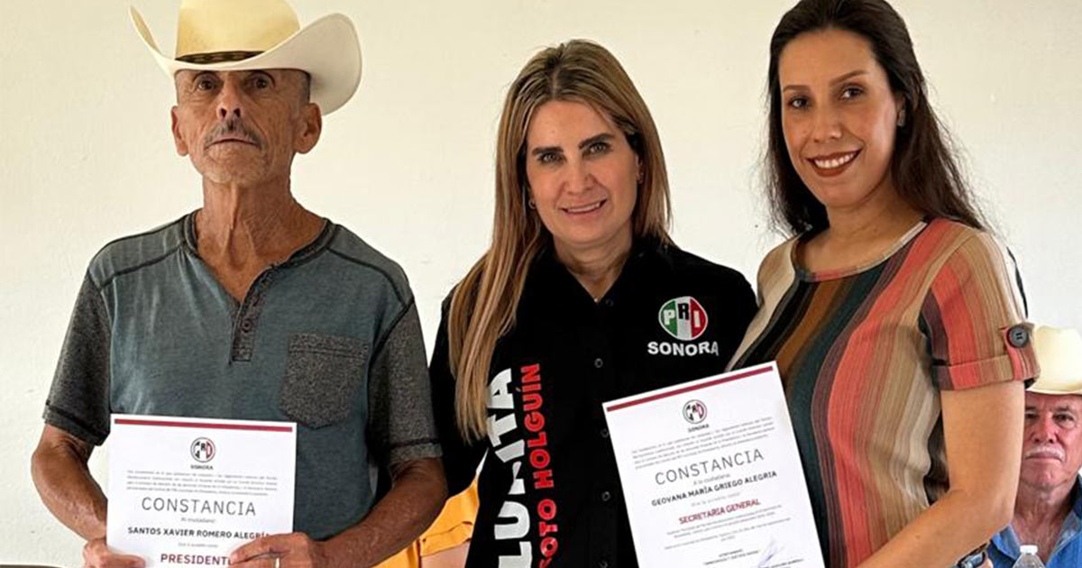 Aquí en la sierra, no están solos, el PRI está con ustedes: Lupita Soto