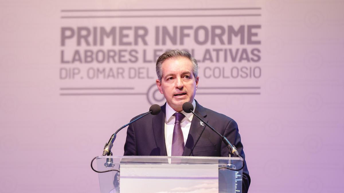 Rinde informe Omar Del Valle Colosio: agua, inclusión y justicia social marcan su agenda