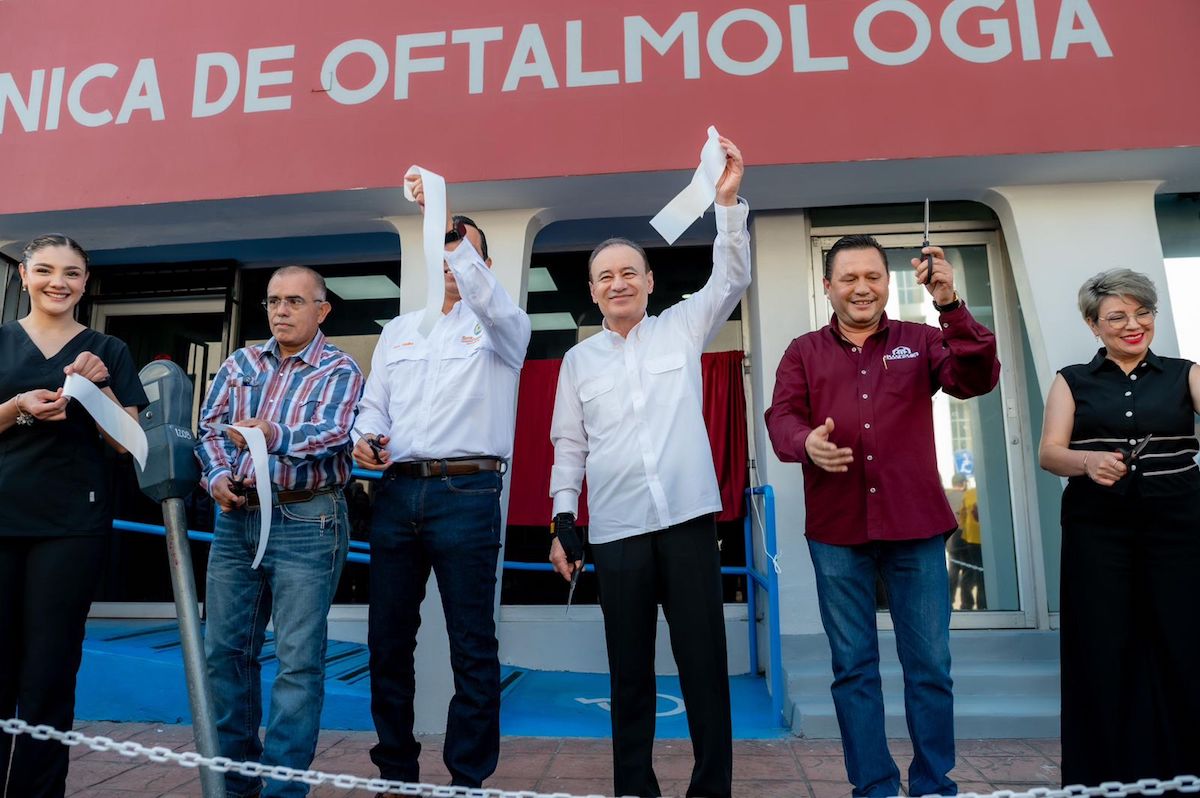 Beneficia Gobernador Durazo a más de 87 mil derechohabientes de Isssteson con Clínica de Oftalmología en Hermosillo