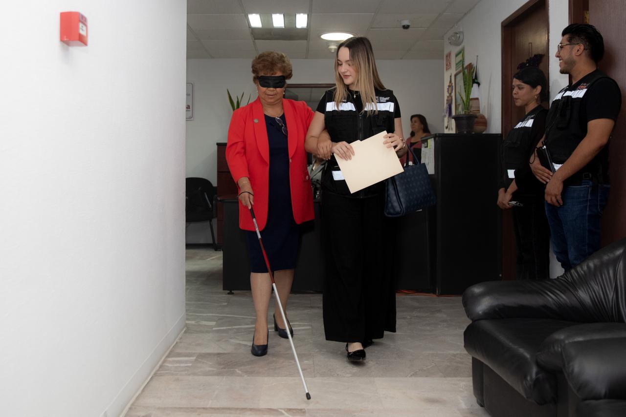 Gobierno de Sonora promueve conciencia sobre discapacidad visual en el Congreso del Estado