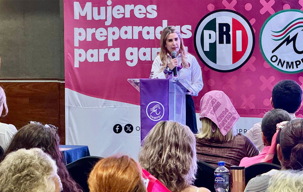 “Bienvenidas las victorias de las causas de las mujeres”: Lupita Soto en encuentro de ONMPRI