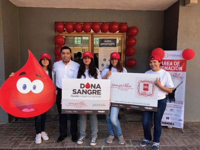 Ejemplo Sonorense, altruista lleva 118 donaciones de Sangre