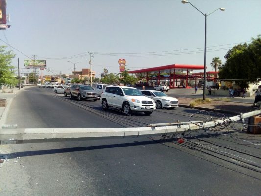 La imprudencia de un conductor desató un caos en las Granjas