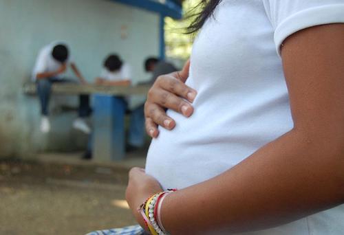 34 % de embarazos son adolescentes. También hay niñas de 10 años