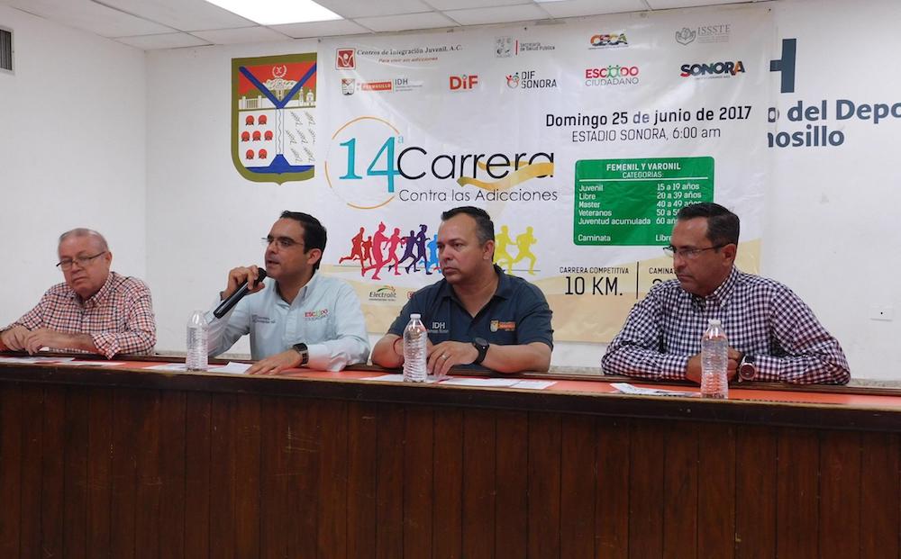Convocan IDH, CIJ e ISSSTE a Carrera Contra las Adicciones Convocan IDH, CIJ e ISSSTE a Carrera Contra las Adicciones