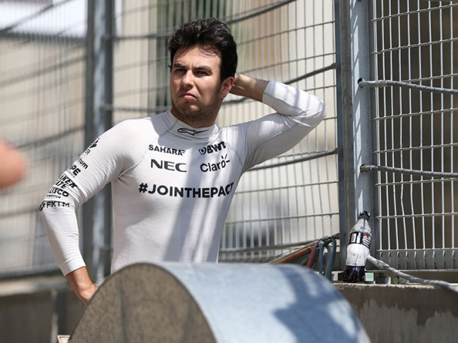 ‘Checo’ responsabiliza a Ocon de perder podio para Force India