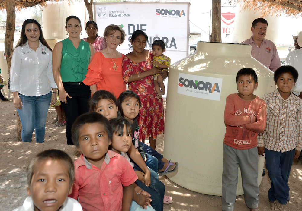 Cumple DIF Sonora a comunidad indígena Los Estrados Cumple DIF Sonora a comunidad indígena Los Estrados