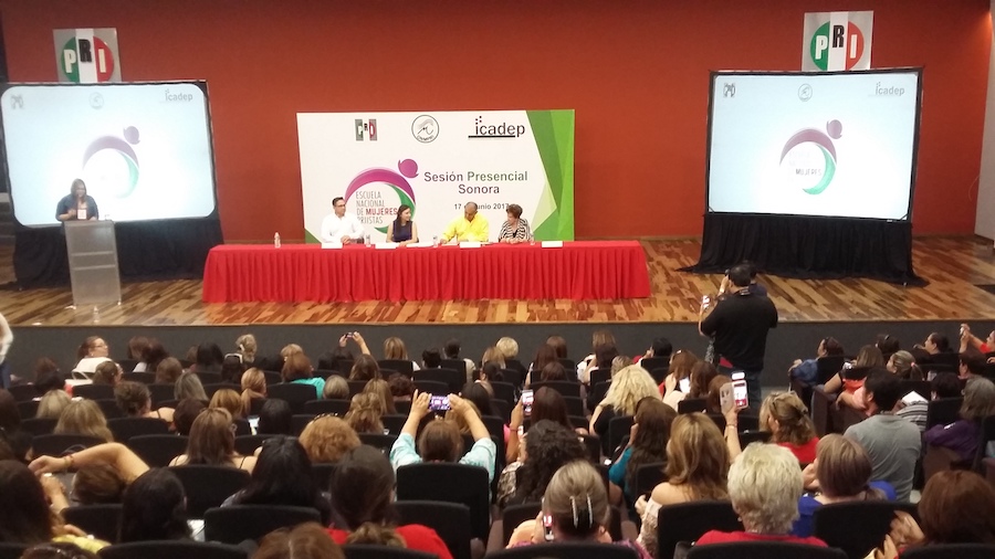 Imparten programa «Escuela Nacional de Mujeres Priistas»