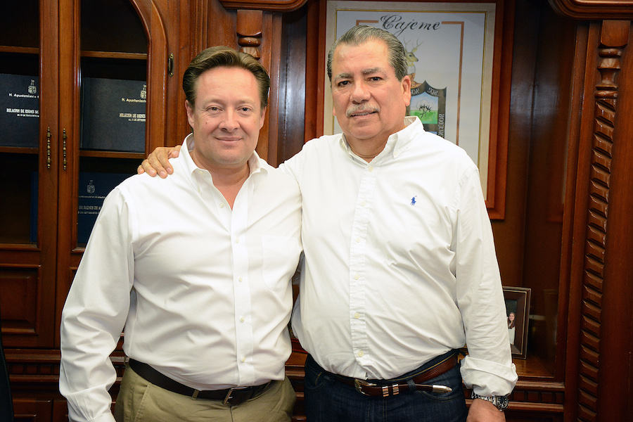 Reconoce Gobierno Federal trabajo del alcalde Faustino Félix Chávez Reconoce Gobierno Federal trabajo del alcalde Faustino Félix Chávez