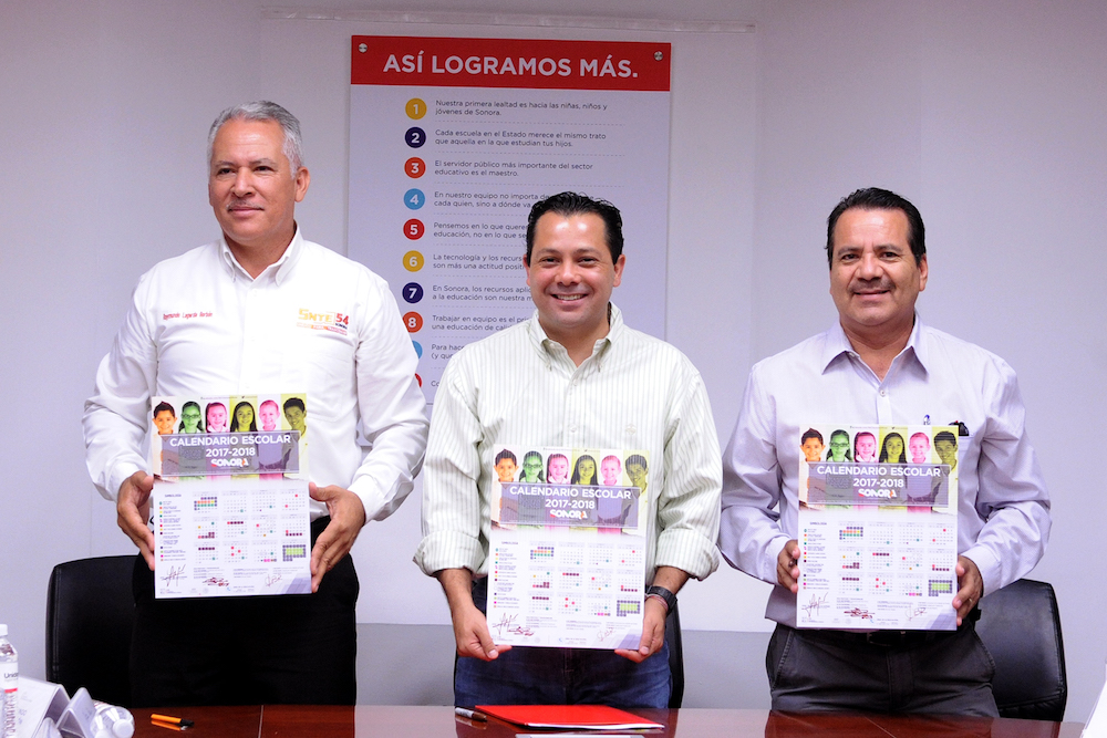 Presenta la SEC calendario escolar 2017-2018