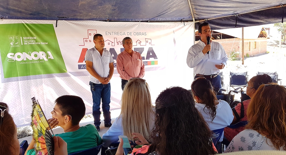 Gestiona Gobernadora Pavlovich electrificación a comunidad en Cumpas