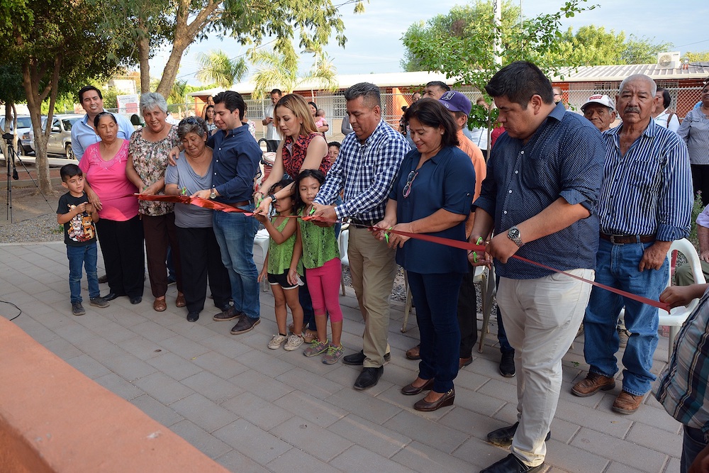 Entregan parque público en Cajeme