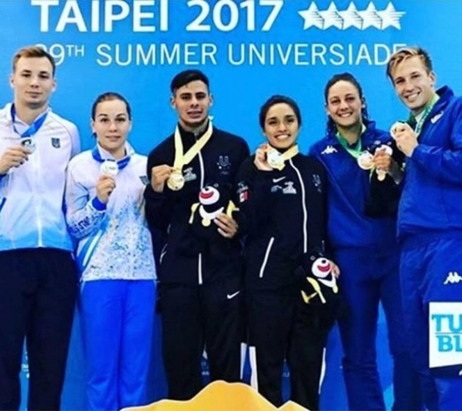 México gana tres medallas en Universiada Mundial