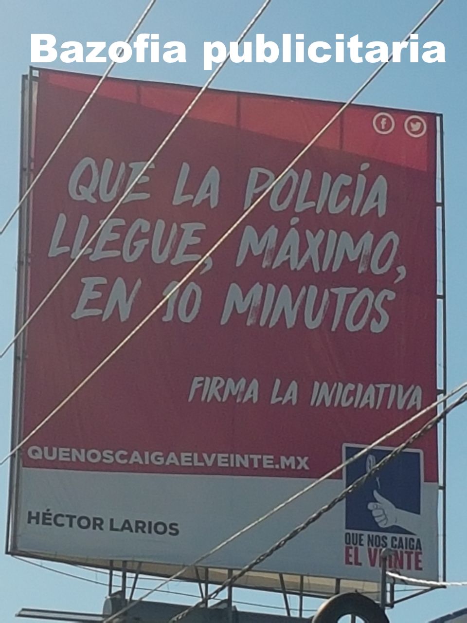 A la carga la corrupción