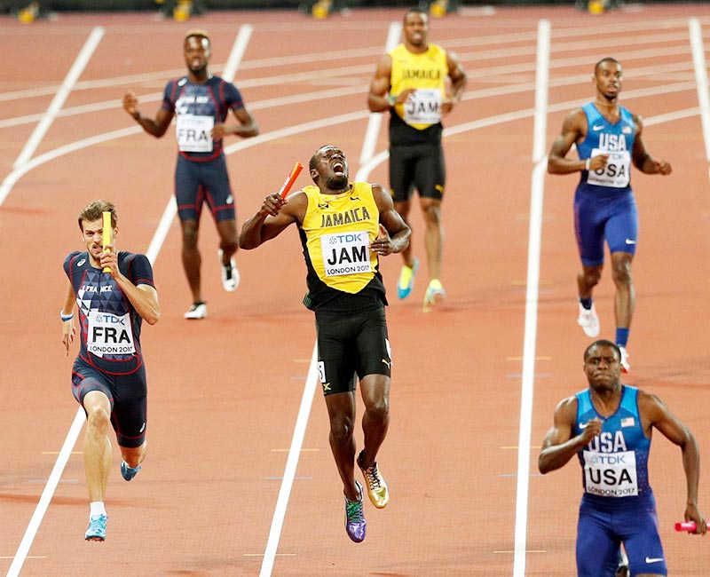 Amargo adiós; Bolt se lesiona en su última carrera
