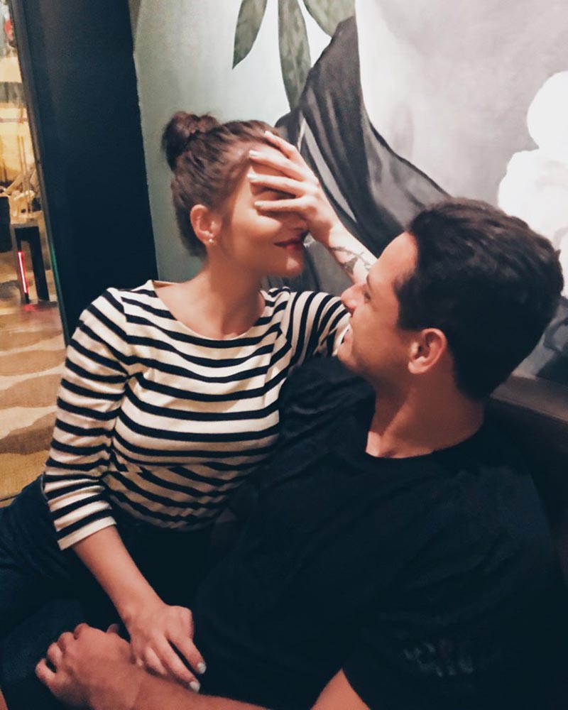 ‘Chicharito’ y Andrea Duro derrochan miel en redes sociales