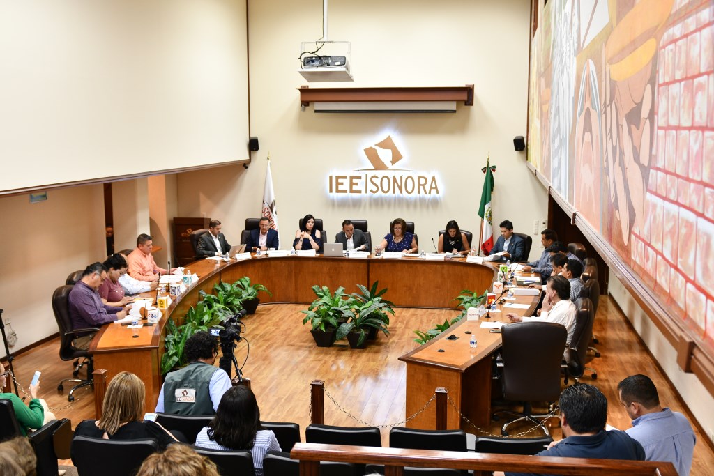 Aprueba CG del IEE Sonora lineamientos y reglamentos