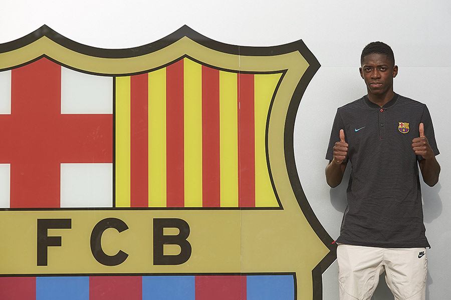 ‘Es un sueño jugar en el Barcelona’, asegura Dembélé
