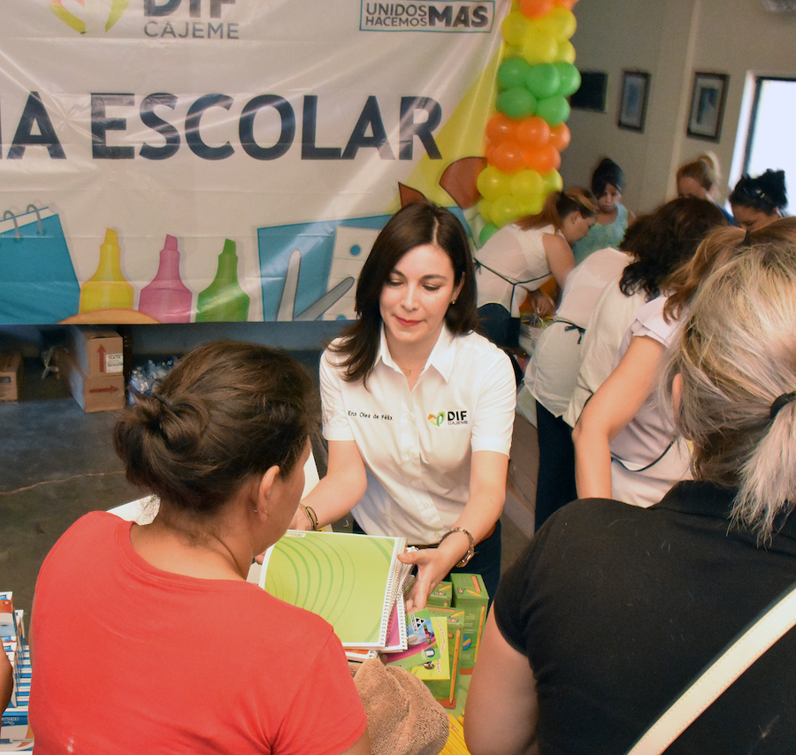 Lleva DIF Cajeme Feria Escolar a comunidades rurales